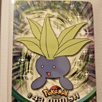 #43 ODDISH Card Pokemon TV Animation - Topps