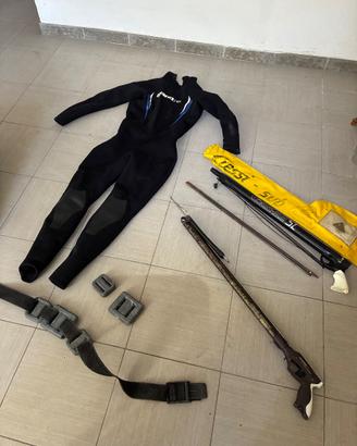 Attrezzatura Pesca Subacquea