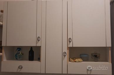 Mobiletto pensile bagno