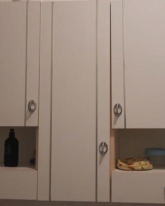 Mobiletto pensile bagno
