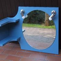 Specchiera bagno anni '70