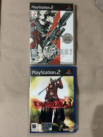 Giochi Ps2 Metal Gear solid 2 + Devil May Cry 3