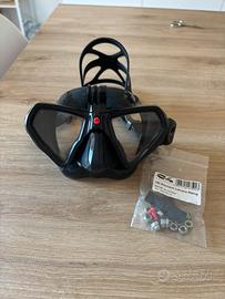 Maschera Element HD con supporto gopro