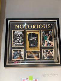 Conor McGregor Hand Signed MMA, in classic frame
