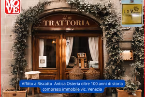 Vendita a riscatto osteria con 100 anni di storia