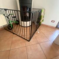 Cancelletto barriera protezione stufa pellet bimbo