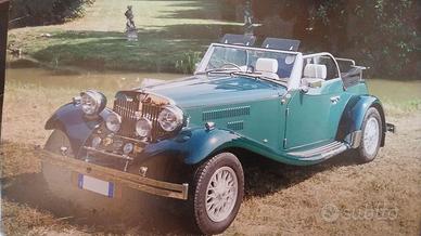 auto storica targa oro