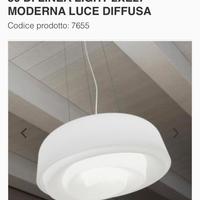 Lampadario bianco design