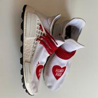Adidas NMD HU Pharrell Human Made Bianco Rosso 44