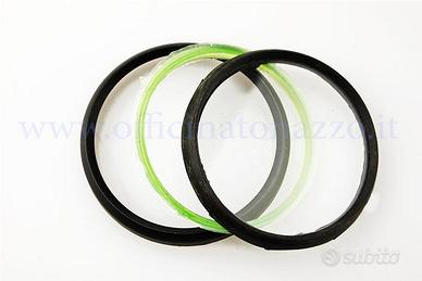 Kit completo vetro e cornice con ghiera verde cont