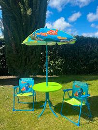 Nemo Ombrellone con 2 sedie
