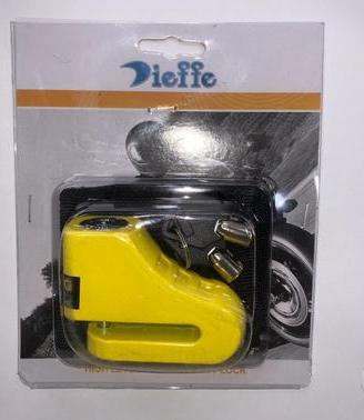 BLOCCADISCO MEDIO GIALLO DIEFFE