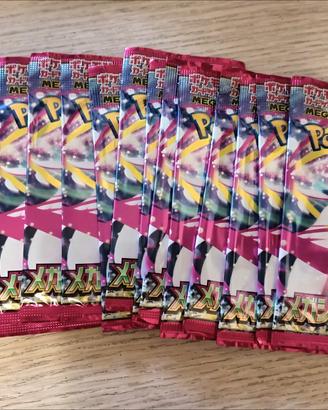 15 pacchetti mega symphonia pokemon sigillate