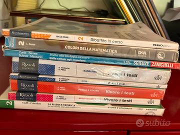 libri scolastici Liceo 1 e 2 anno