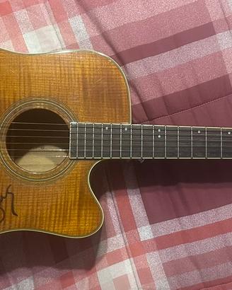 Chitarra Acustica Cort MR-727F autografata