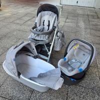 Trio Chicco Love Up: passeggino, ovetto, navicella