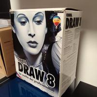 Corel Draw 8 PC Big Box CD-ROM Bundle ITA Win95/98