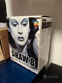 Corel Draw 8 PC Big Box CD-ROM Bundle ITA Win95/98