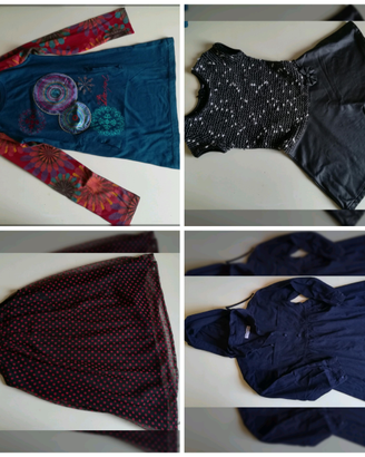 LOTTO 12pz ABBIGLIAMENTO FEMMINA 5-6anni