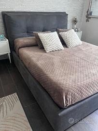Letto matrimoniale contenitore