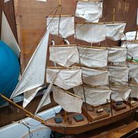 Veliero in legno stile cutty sark