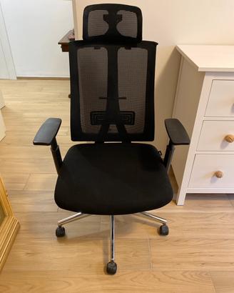 Comoda sedia poltroncina ufficio computer