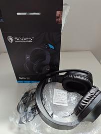 Cuffie audio PC PS4 PS5 Sades