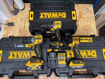 Dewalt kit 3 avvitatori 18V