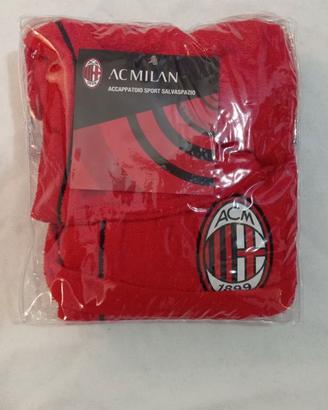Accappatoio rosso Milan 4/6 anni salvaspazio