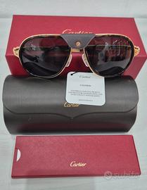 occhiali da sole cartier nuovi mai usati 