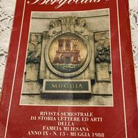 Vintage rivista rara Borgolauro Muggia 1988 storia