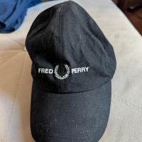 cappellino da baseball Fred Perry nero