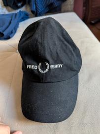 cappellino da baseball Fred Perry nero
