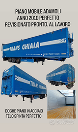 Semirimorchio piano mobile walking floor