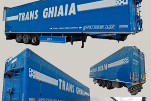 Semirimorchio piano mobile walking floor