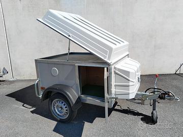 Rimorchio trasporto animali/ cani mod. HAB+TC4