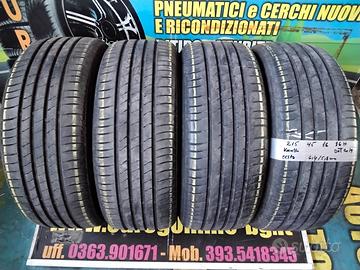 4 gomme usate kumho 215 45 16 86h estive 