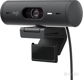 Logitech Brio 500 – Webcam Full HD con Microfoni e