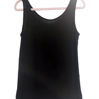 Canottiera Nera in trasparenza