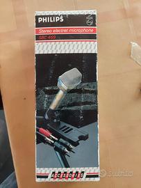 Microfono stereo vintage Philips SBC469