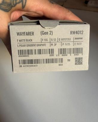 Ray-ban Meta Wayfrarer gen 2 polarizzati- come new