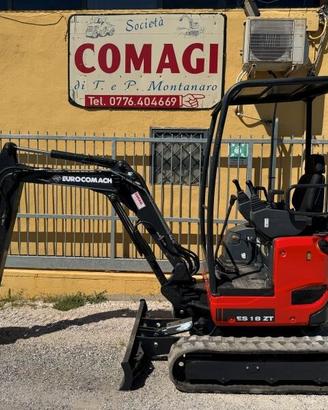 MINIESCAVATORE EUROCOMACH ES18ZT GIROSAGOMA 2018