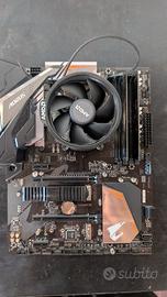 scheda madre  b450 aorus elite 