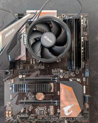 scheda madre  b450 aorus elite 