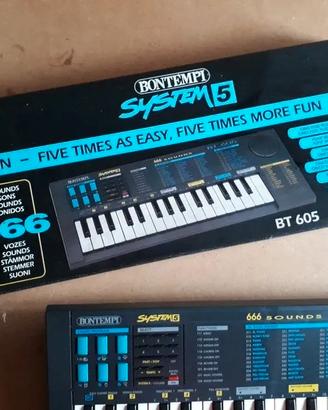 Tastiera digitale System Bontempi
