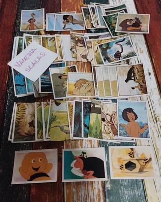 figurine anni 80 libro della giungla e ape maia