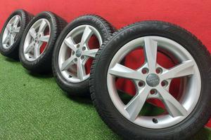 Cerchi Audi A3 Vw Golf Toura Caddy Gomme 205 55 16