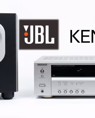 amplificatore kewood e subwoofer JBL