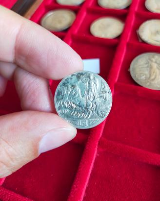 1 lira 1913 Vittorio Emanuele III 