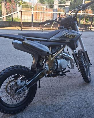 PITBIKE THUNDER 125 cc R 14/12 BLACK/GOLD